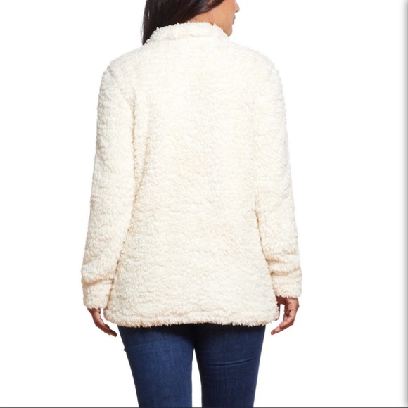 Weatherproof Vintage Sherpa Quarter Zip Sweater - Picture 2 of 6